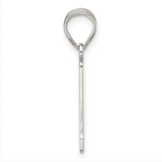 Sterling Silver Initial A Pendant QC2762A