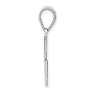 Sterling Silver Initial G Pendant QC2762G