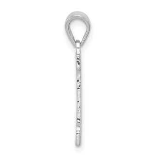 Sterling Silver Initial H Pendant QC2762H