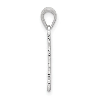 Sterling Silver Initial H Pendant QC2762H