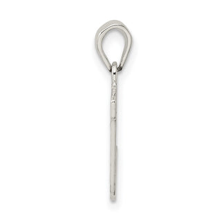 Sterling Silver Initial J Pendant QC2762J