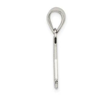 Sterling Silver Initial K Pendant QC2762K