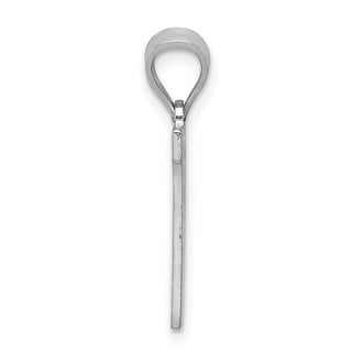 Sterling Silver Initial N Pendant QC2762N
