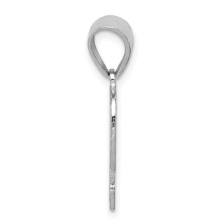 Sterling Silver Initial P Pendant QC2762P