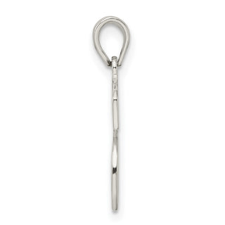 Sterling Silver Initial S Pendant QC2762S