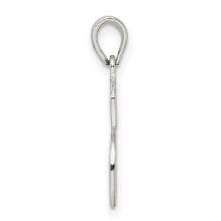 Sterling Silver Initial S Pendant QC2762S