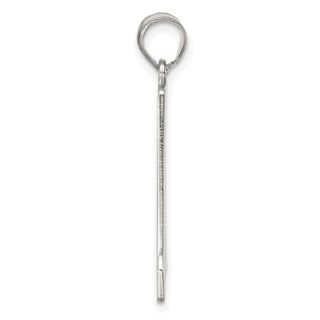 Sterling Silver Initial A Pendant QC2766A