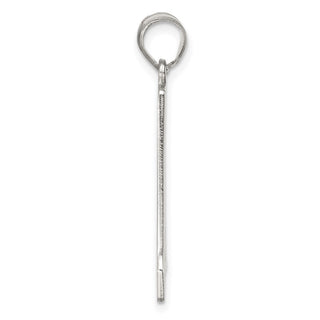 Sterling Silver Initial A Pendant QC2766A