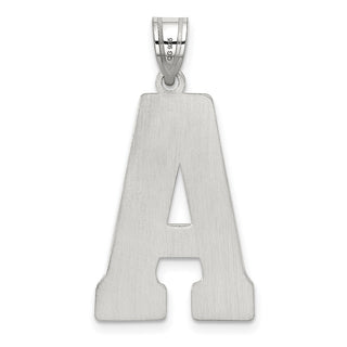 Sterling Silver Initial A Pendant QC2766A