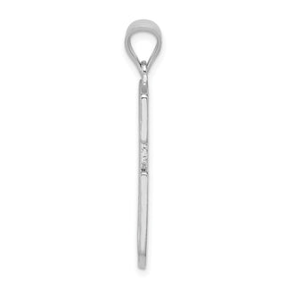 Sterling Silver Initial G Pendant QC2766G