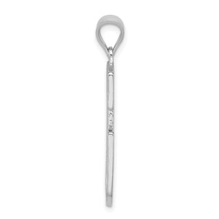 Sterling Silver Initial G Pendant QC2766G