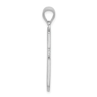 Sterling Silver Initial G Pendant QC2766G