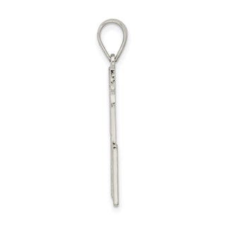Sterling Silver Initial L Pendant QC2766L