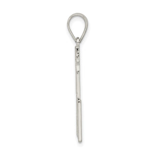 Sterling Silver Initial L Pendant QC2766L
