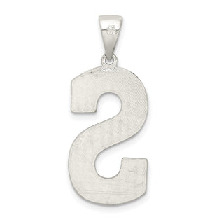 Sterling Silver Initial S Pendant QC2766S
