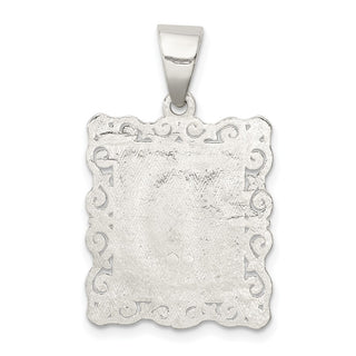 Sterling Silver Initial D Pendant QC2770D
