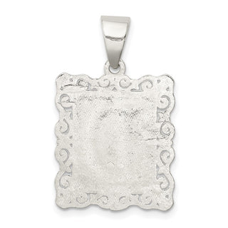 Sterling Silver Initial D Pendant QC2770D