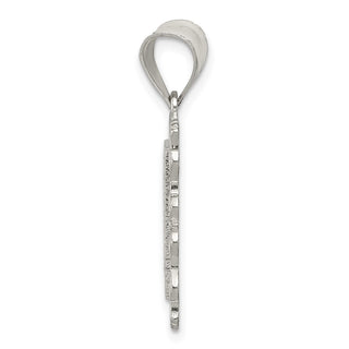 Sterling Silver Initial G Pendant QC2770G