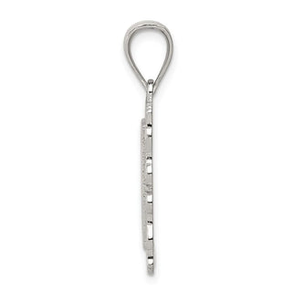 Sterling Silver Initial R Pendant QC2770R