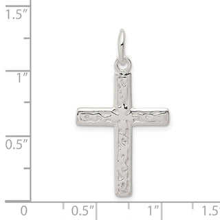 Sterling Silver Cross Charm QC2869