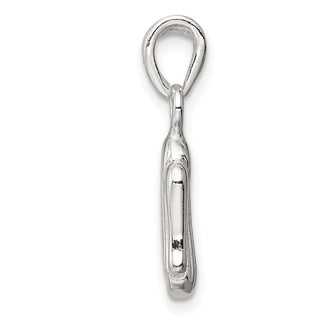 925 Sterling Silver 3-D Angel Pendant