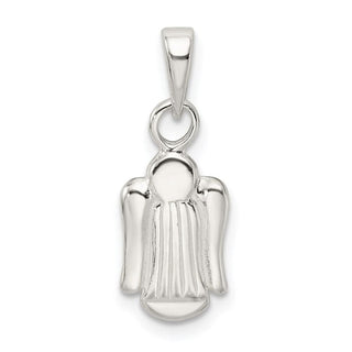 925 Sterling Silver 3-D Angel Pendant