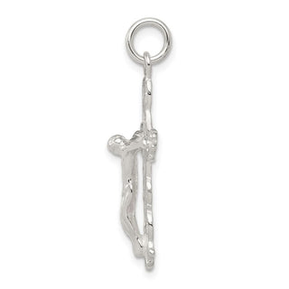 Sterling Silver Crucifix Charm QC2904