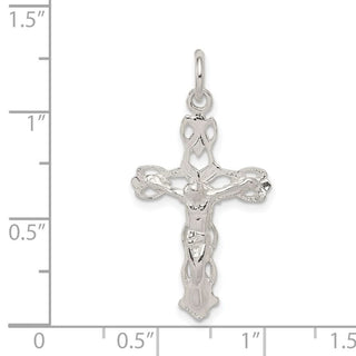 Sterling Silver Crucifix Charm QC2904