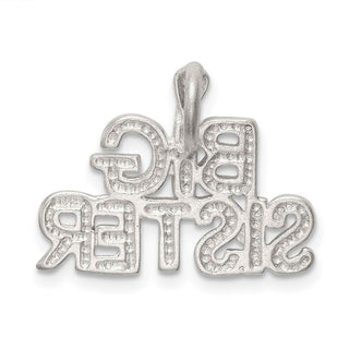 Sterling Silver Big Sister Pendant
