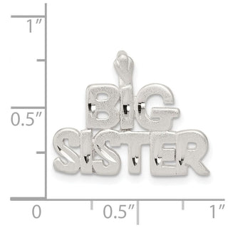 Sterling Silver Big Sister Pendant