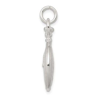 Sterling Silver Clock Charm
