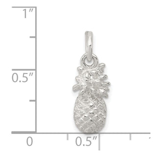 Sterling Silver Pineapple Charm QC3111