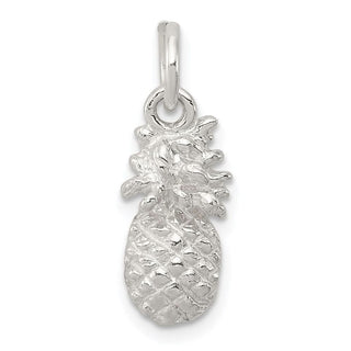 Sterling Silver Pineapple Charm QC3111