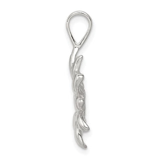 Sterling Silver Sunflower Pendant