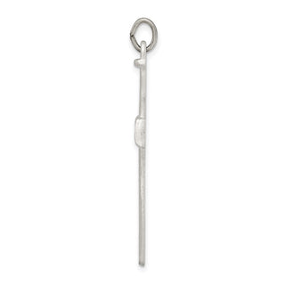 925 Sterling Silver Antiqued Nail Cross Pendant QC3266