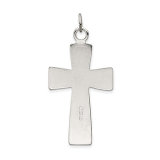 925 Sterling Silver Inri Crucifix Pendant QC3383