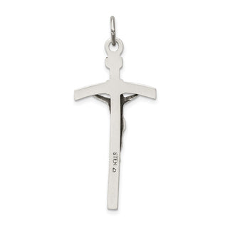 925 Sterling Silver Antiqued Crucifix Pendant QC3400