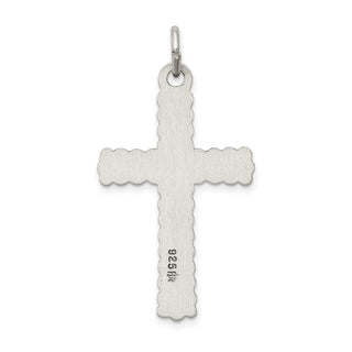 925 Sterling Silver Inri Crucifix Pendant QC3404