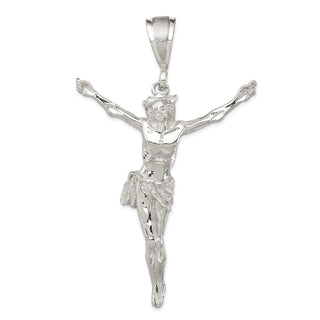 925 Sterling Silver Corpus (Crucified Christ) Pendant QC3432