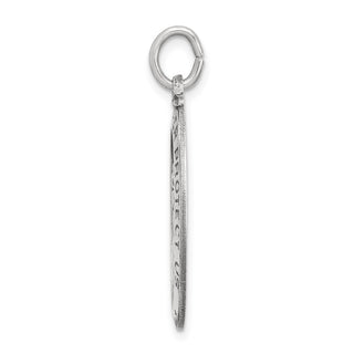 Sterling Silver St. Christopher Hockey Medal Pendant