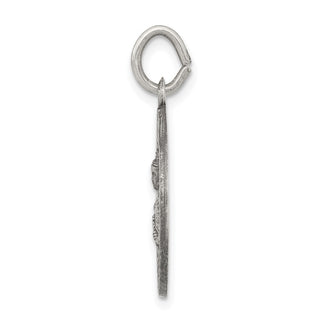 Sterling Silver St. Barbara Medal Pendant
