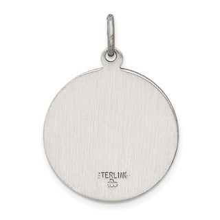 Sterling Silver Saint Gerard Medal Pendant