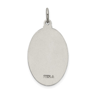 Sterling Silver Saint Jude Thaddeus Medal Pendant QC3606