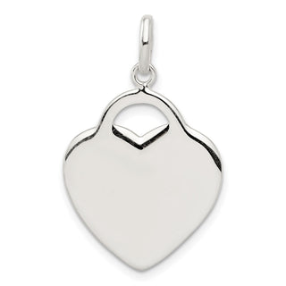 Sterling Silver Heart Charm QC3712