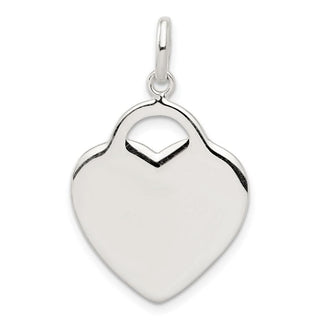 Sterling Silver Heart Charm QC3712