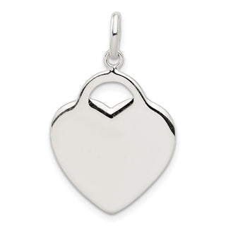 Sterling Silver Heart Charm QC3712