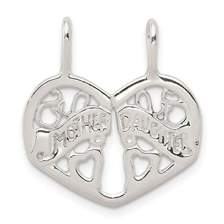 Sterling Silver Mother/Daughter Break Apart Pendant