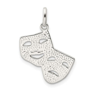 Sterling Silver Comedy/Tragedy Charm QC3773