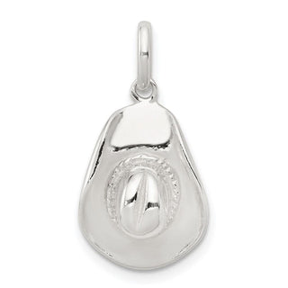 Sterling Silver Cowboy Hat Charm QC3844