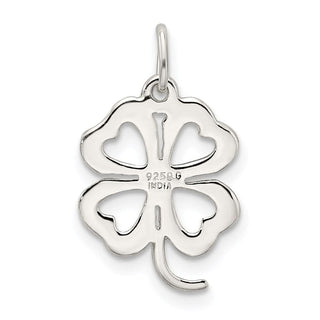 Sterling Silver 4-Leaf Clover Charm QC3882
